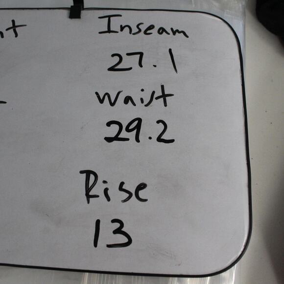 Ba&sh Jeans Womens 1 Small Straight High Rise Raw Hem White Denim Chic Casual - Picture 16 of 16